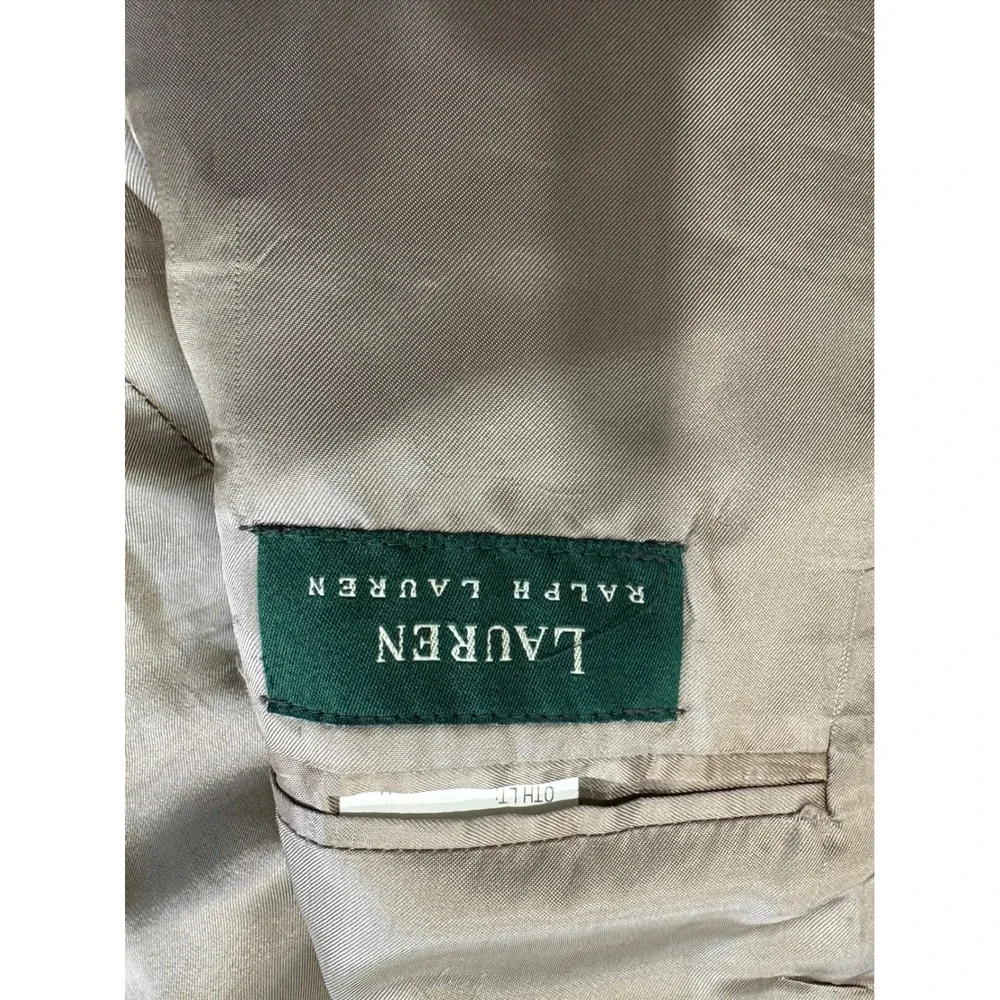 Lauren Ralph Lauren Mens 44R Wool Blazer Tan Taupe 2 Button Sport Coat‎ Canada